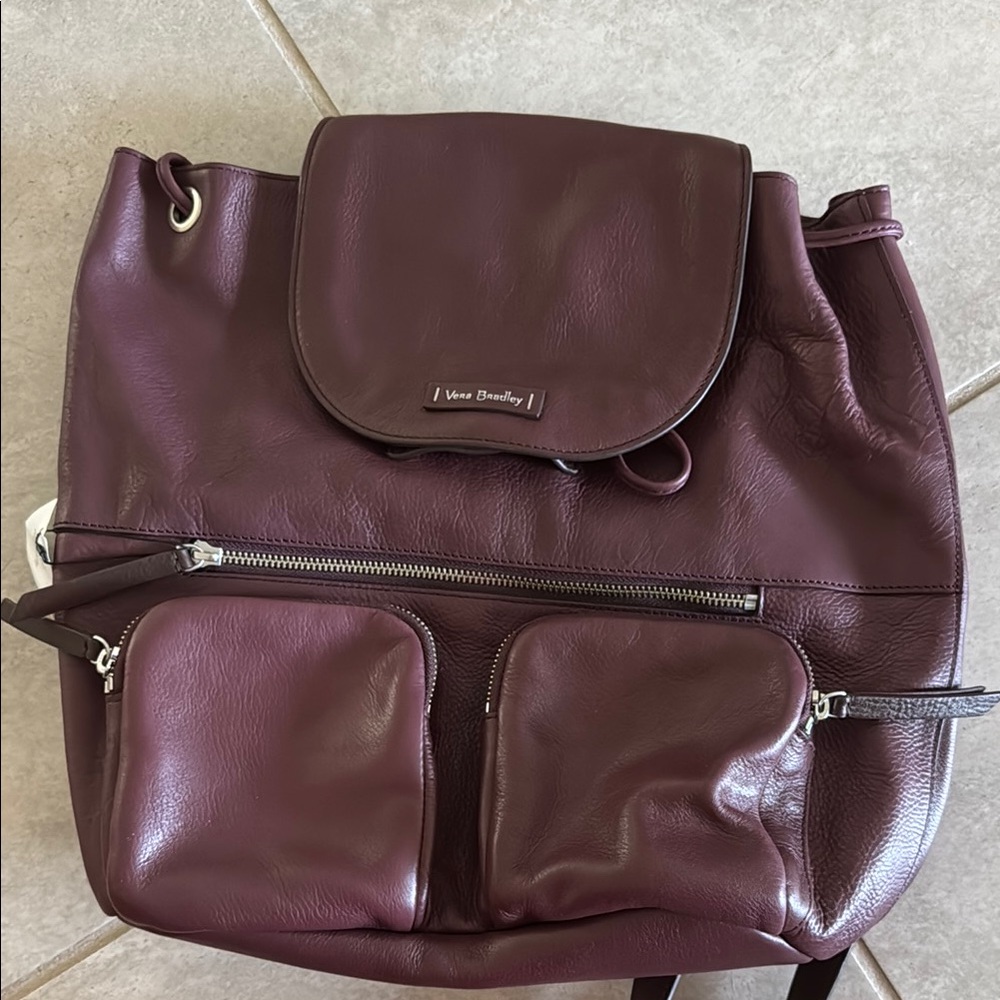 Vera Bradley Burgundy Backpack